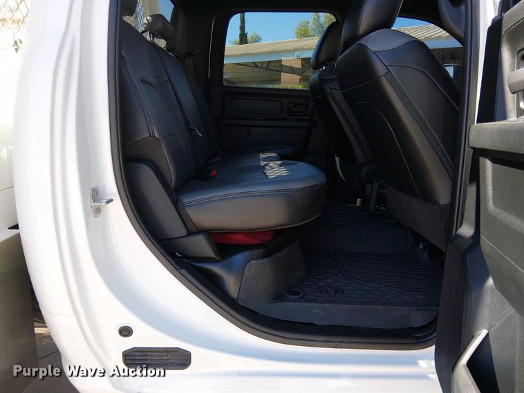 image for item EC1249 2023 RAM 4500HD Crew Cab flatbed truck