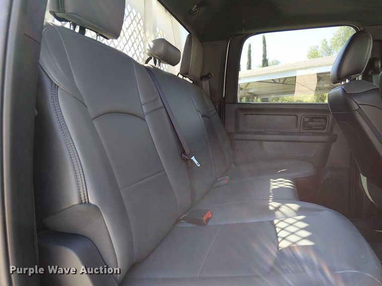 image for item EC1249 2023 RAM 4500HD Crew Cab flatbed truck