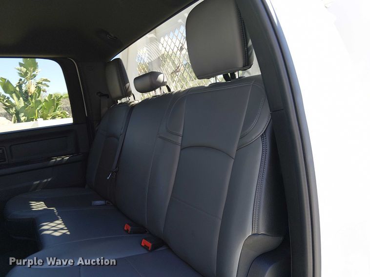 image for item EC1249 2023 RAM 4500HD Crew Cab flatbed truck