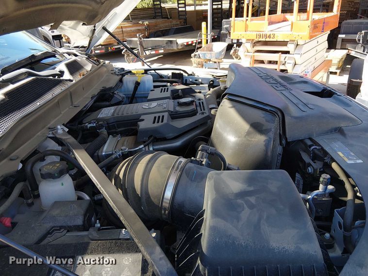 image for item EC1249 2023 RAM 4500HD Crew Cab flatbed truck