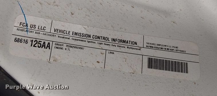 image for item EC1249 2023 RAM 4500HD Crew Cab flatbed truck