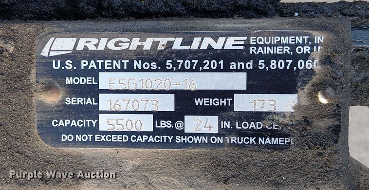 image for item EC1273 2016 UniCarriers PF50 forklift