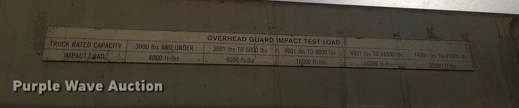 image for item EC1273 2016 UniCarriers PF50 forklift