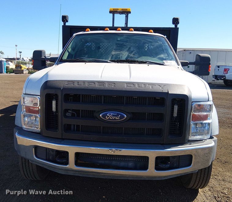 image for item EC1276 2008 Ford F450 Super Duty flatbed truck
