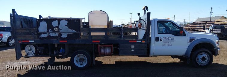 image for item EC1276 2008 Ford F450 Super Duty flatbed truck