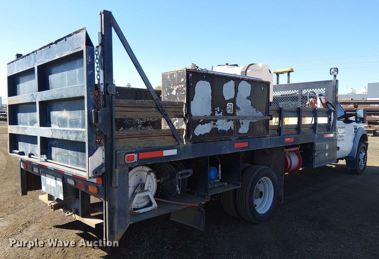 image for item EC1276 2008 Ford F450 Super Duty flatbed truck