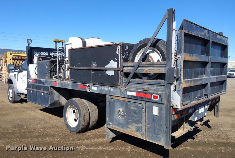 image for item EC1276 2008 Ford F450 Super Duty flatbed truck