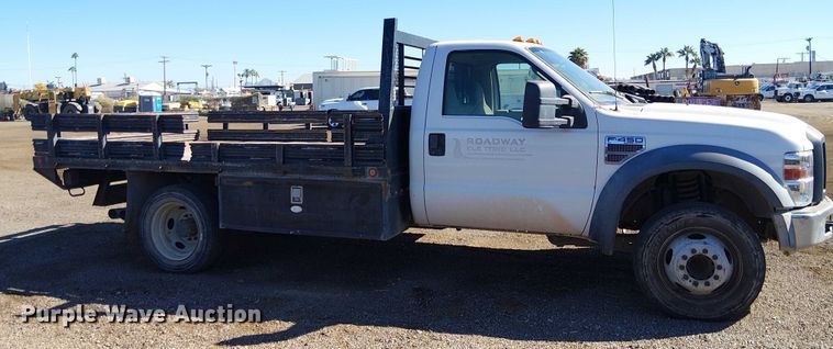 image for item EC1277 2008 Ford F450 Super Duty flatbed truck