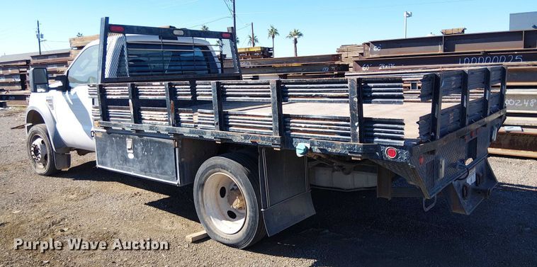 image for item EC1277 2008 Ford F450 Super Duty flatbed truck