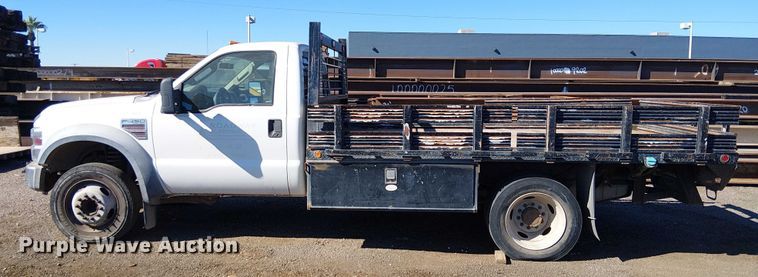 image for item EC1277 2008 Ford F450 Super Duty flatbed truck