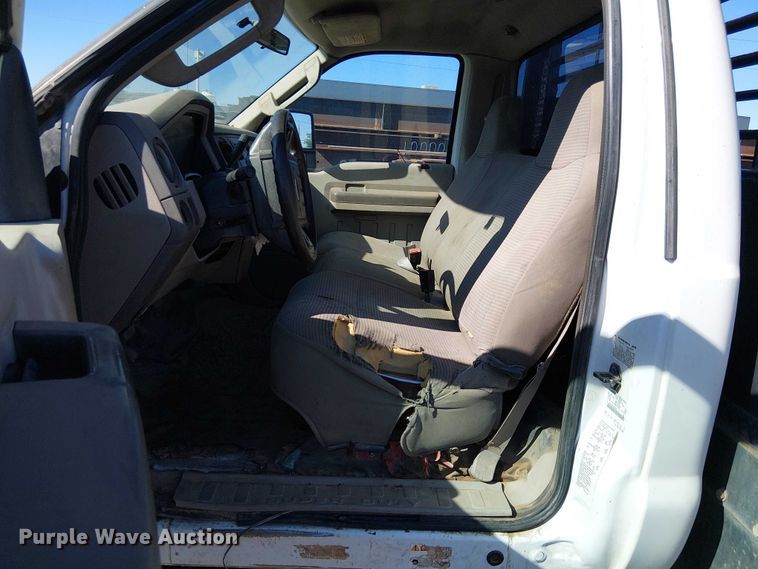 image for item EC1277 2008 Ford F450 Super Duty flatbed truck