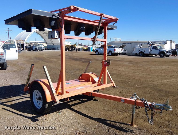 image for item EC1278 2013 Wanco WTSP arrow board trailer