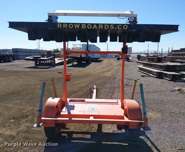 image for item EC1278 2013 Wanco WTSP arrow board trailer