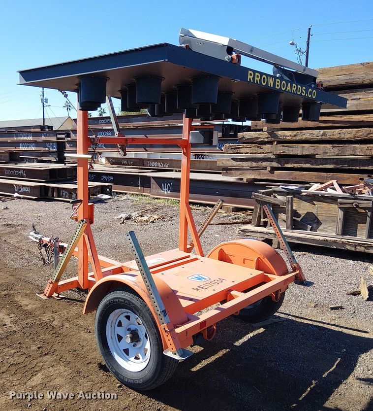 image for item EC1278 2013 Wanco WTSP arrow board trailer