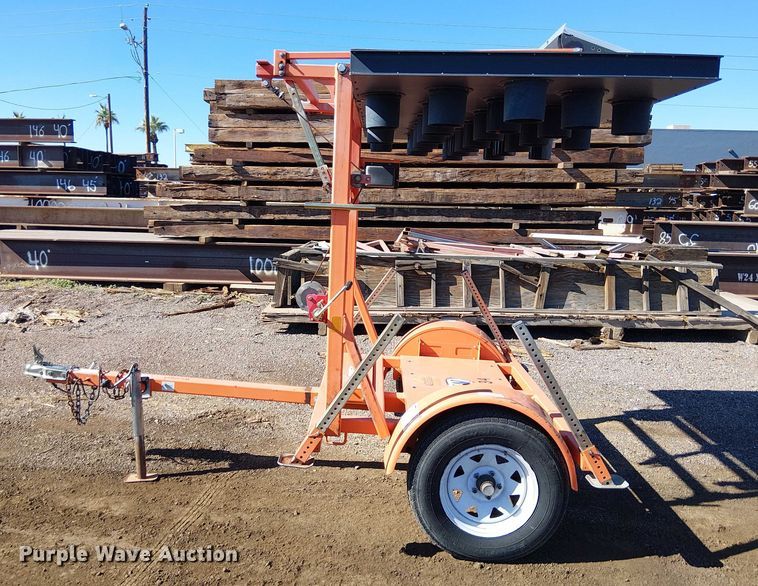 image for item EC1278 2013 Wanco WTSP arrow board trailer