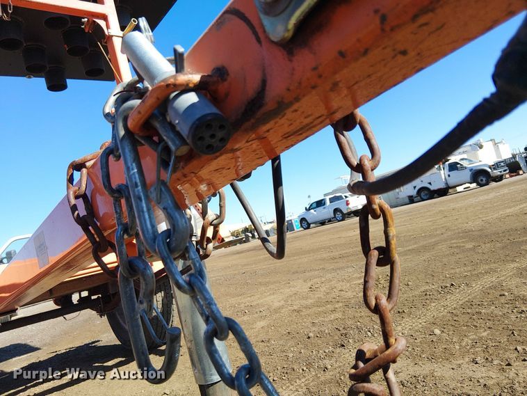 image for item EC1278 2013 Wanco WTSP arrow board trailer