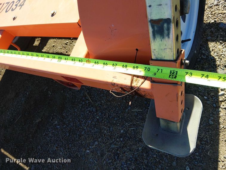 image for item EC1278 2013 Wanco WTSP arrow board trailer