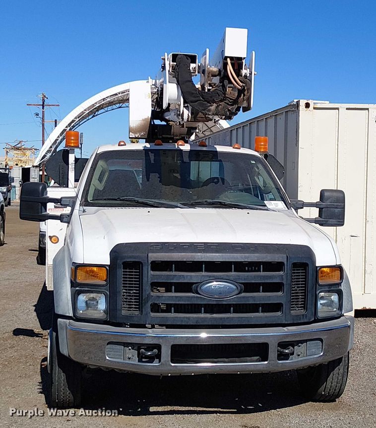 CAMIóN CON CANASTILLA 2008 FORD TEREX