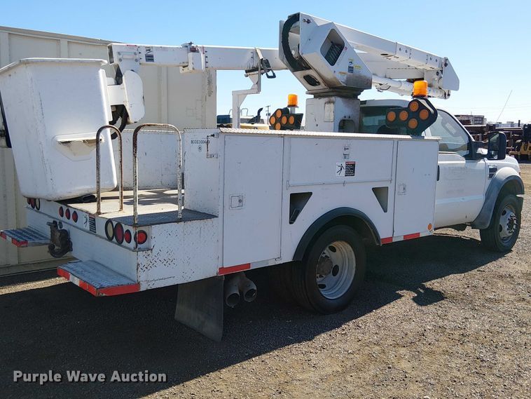 CAMIóN CON CANASTILLA 2008 FORD TEREX