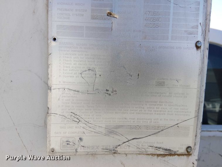 image for item EC1280 2008 Ford F450 Super Duty bucket truck