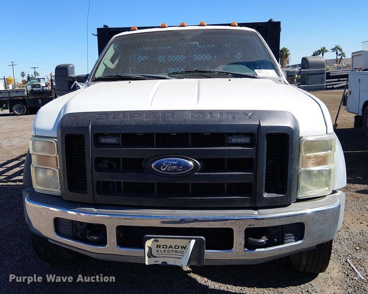 image for item EC1281 2008 Ford F450 Super Duty flatbed truck