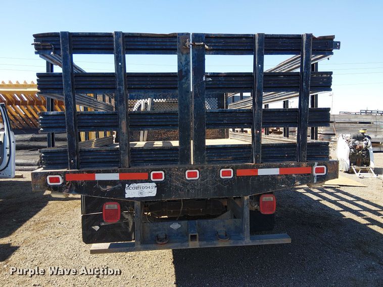 image for item EC1281 2008 Ford F450 Super Duty flatbed truck