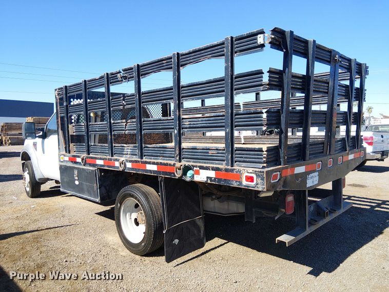 image for item EC1281 2008 Ford F450 Super Duty flatbed truck