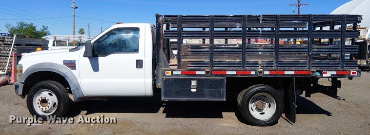 image for item EC1281 2008 Ford F450 Super Duty flatbed truck