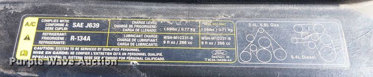 image for item EC1281 2008 Ford F450 Super Duty flatbed truck