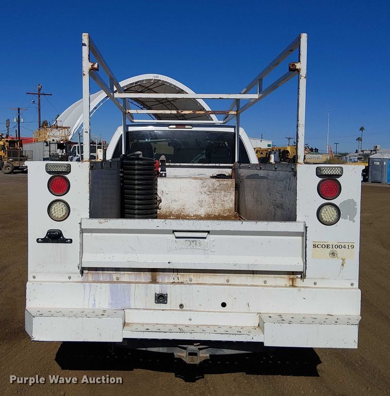 image for item EC1284 2012 Ford F250 Super Duty utility bed pickup truck