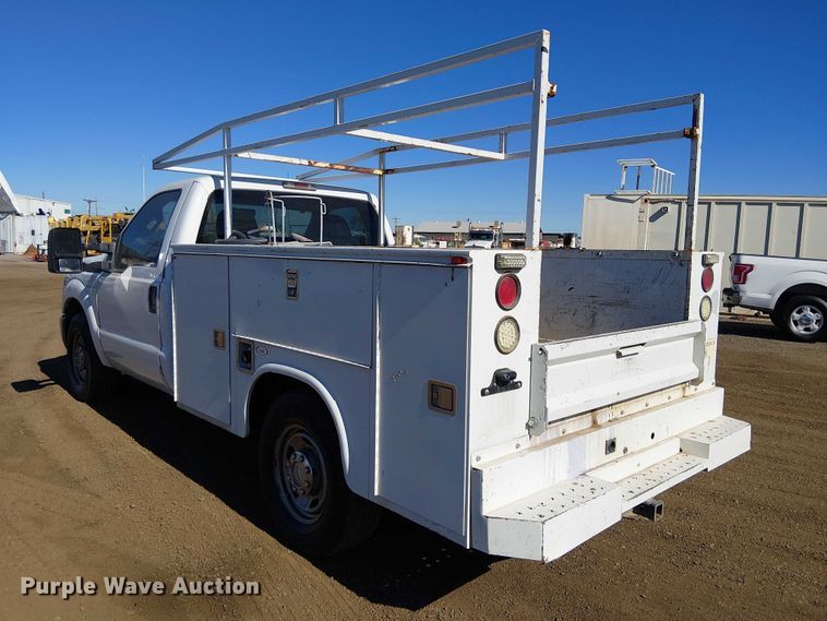 image for item EC1284 2012 Ford F250 Super Duty utility bed pickup truck