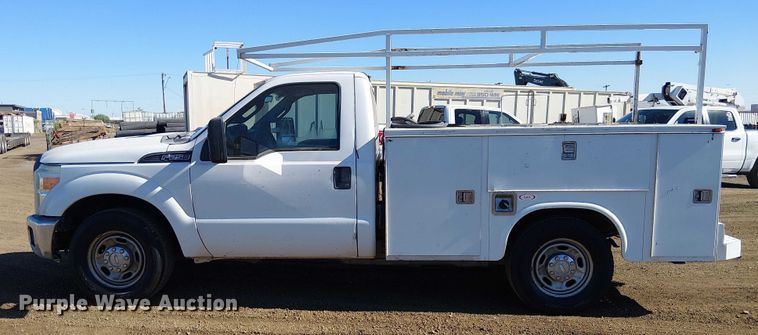 image for item EC1284 2012 Ford F250 Super Duty utility bed pickup truck