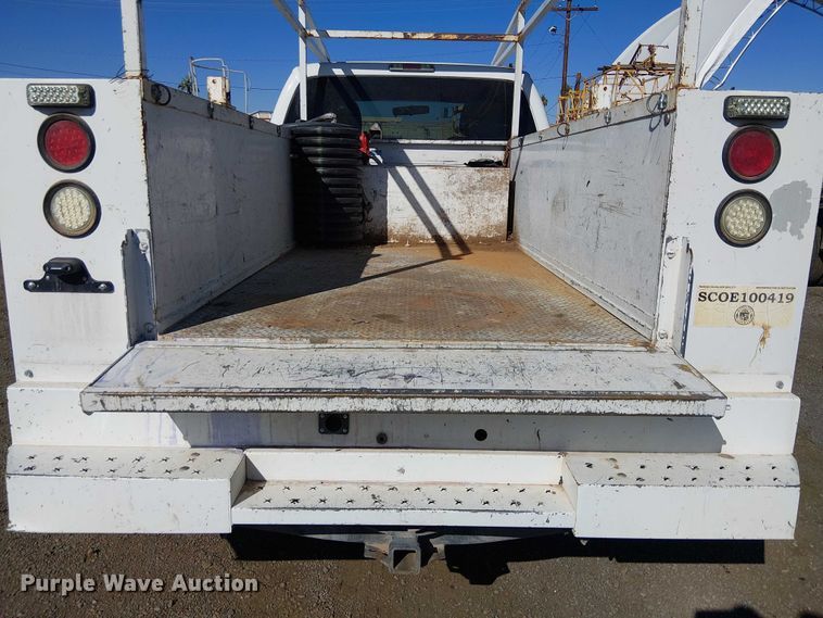 image for item EC1284 2012 Ford F250 Super Duty utility bed pickup truck