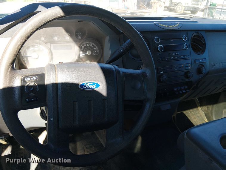 image for item EC1284 2012 Ford F250 Super Duty utility bed pickup truck