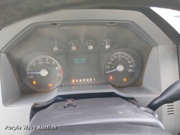 image for item EC1284 2012 Ford F250 Super Duty utility bed pickup truck