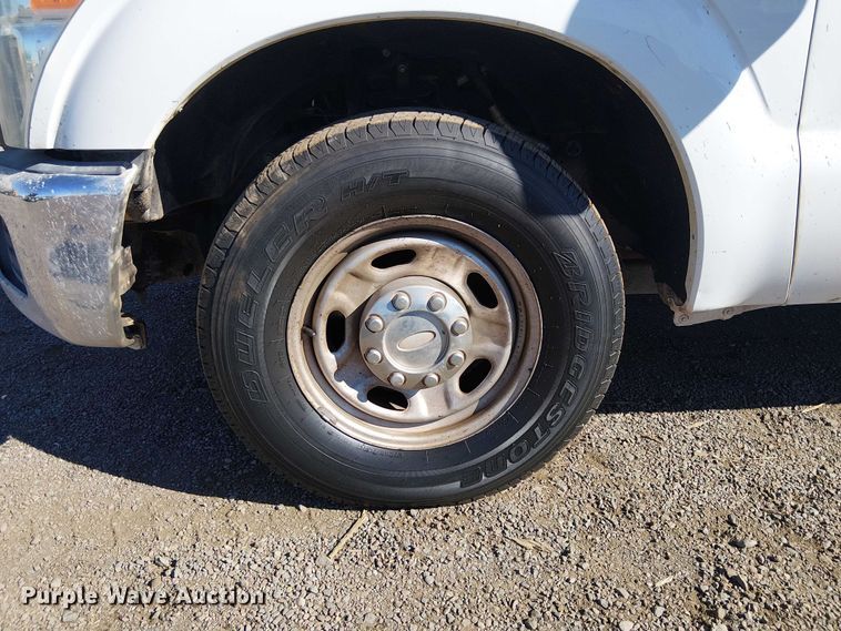 image for item EC1284 2012 Ford F250 Super Duty utility bed pickup truck