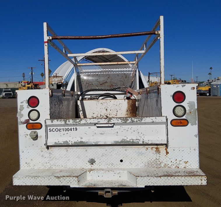 image for item EC1285 2008 Ford F250 Super Duty utility bed pickup truck