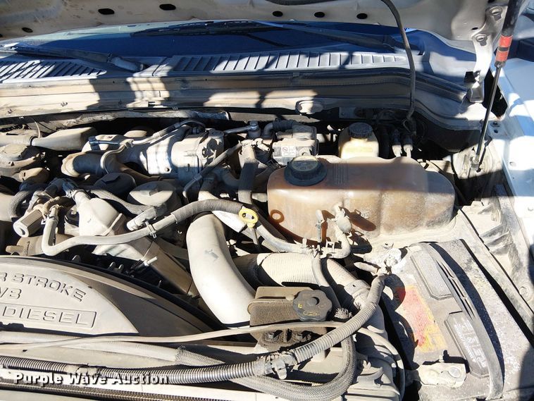 image for item EC1285 2008 Ford F250 Super Duty utility bed pickup truck