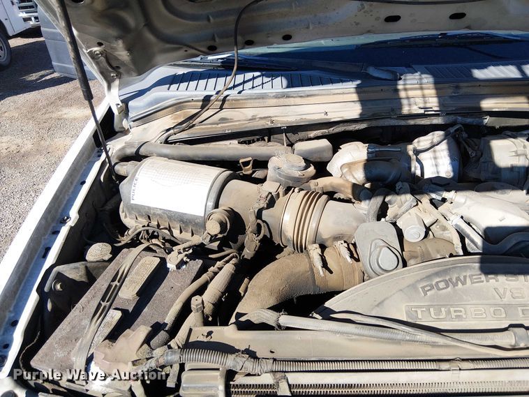 image for item EC1285 2008 Ford F250 Super Duty utility bed pickup truck