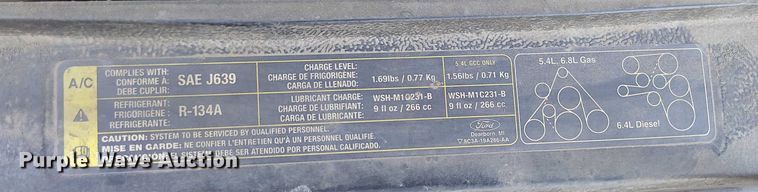 image for item EC1285 2008 Ford F250 Super Duty utility bed pickup truck