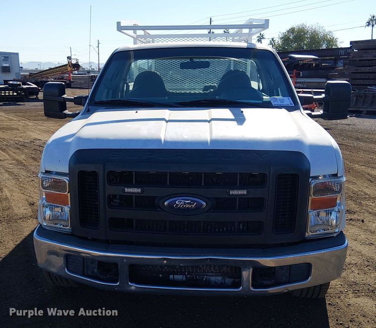 image for item EC1288 2008 Ford F250 Super Duty utility bed pickup truck