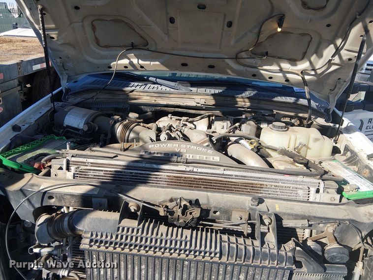 image for item EC1288 2008 Ford F250 Super Duty utility bed pickup truck