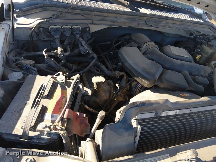 image for item EC1293 2008 Ford F250 Super Duty utility bed pickup truck