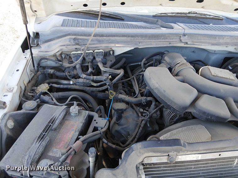 image for item EC1295 2008 Ford F250 Super Duty utility bed pickup truck