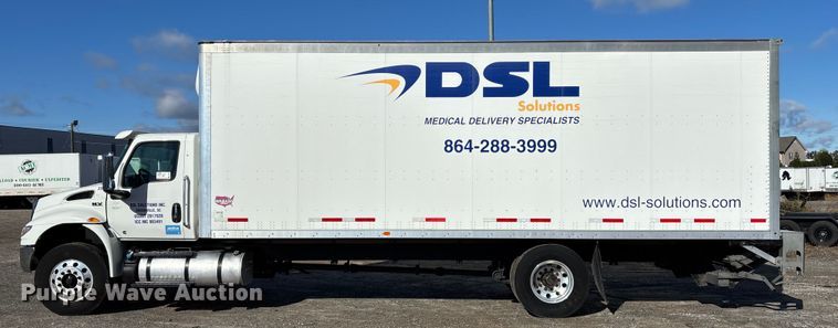 image for item EC3893 2019 International MV607 box truck