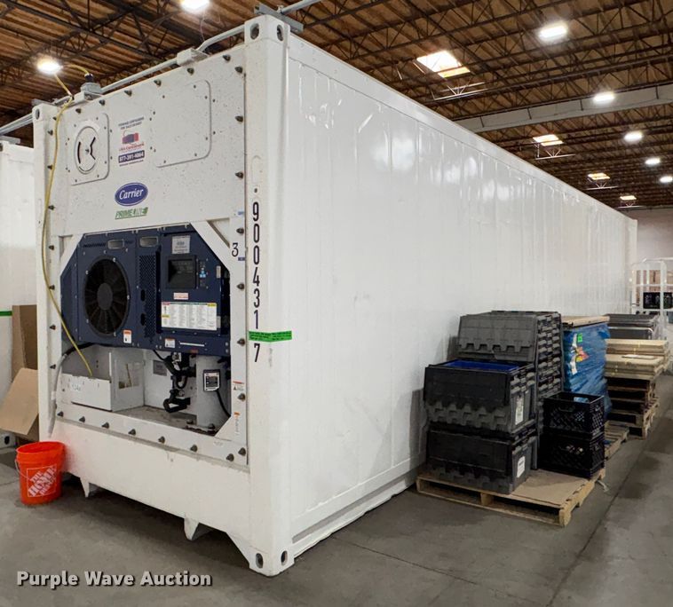 image for item EC8028 USA-Containers refrigerated shipping container