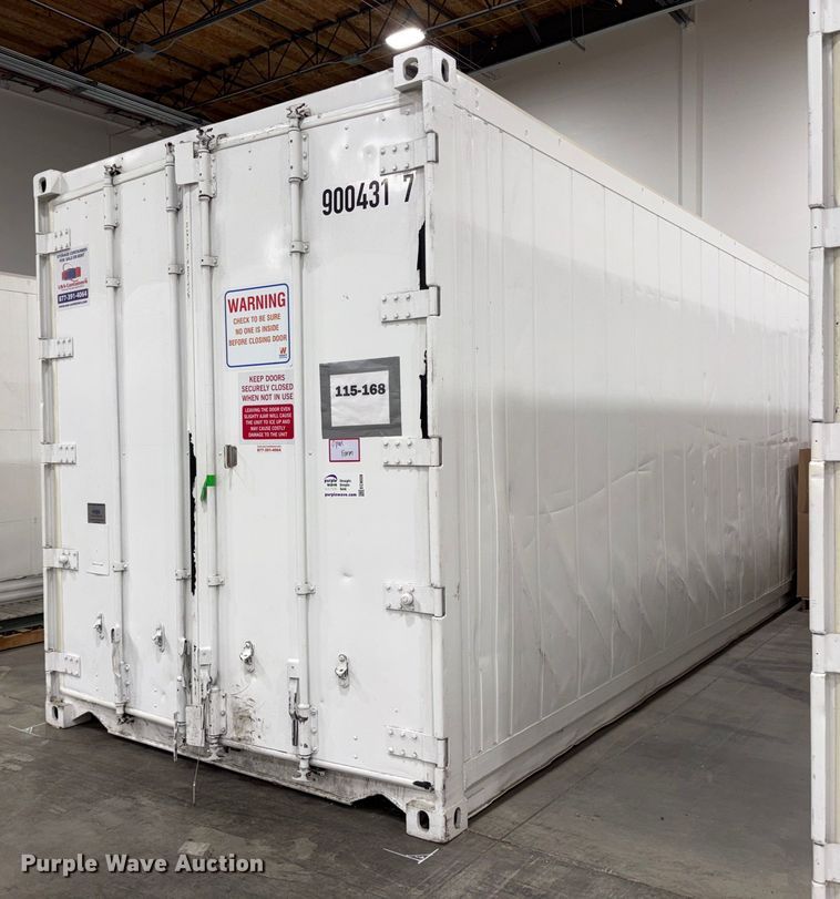 image for item EC8028 USA-Containers refrigerated shipping container