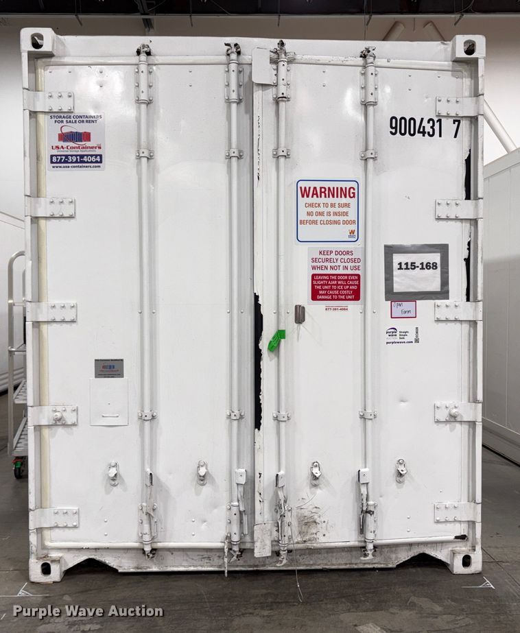 image for item EC8028 USA-Containers refrigerated shipping container