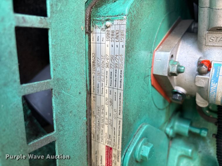 image for item EC8128 2004 Cummins Power Generation DGCB-5937289 generator