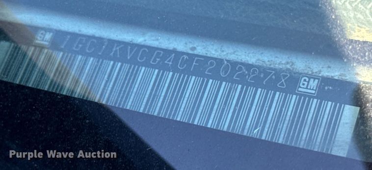 image for item ED1558 2012 Chevrolet Silverado 2500 HD Crew Cab pickup truck